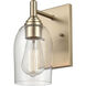 Arlett Indoor Wall Sconce Wall Light in Modern Gold
